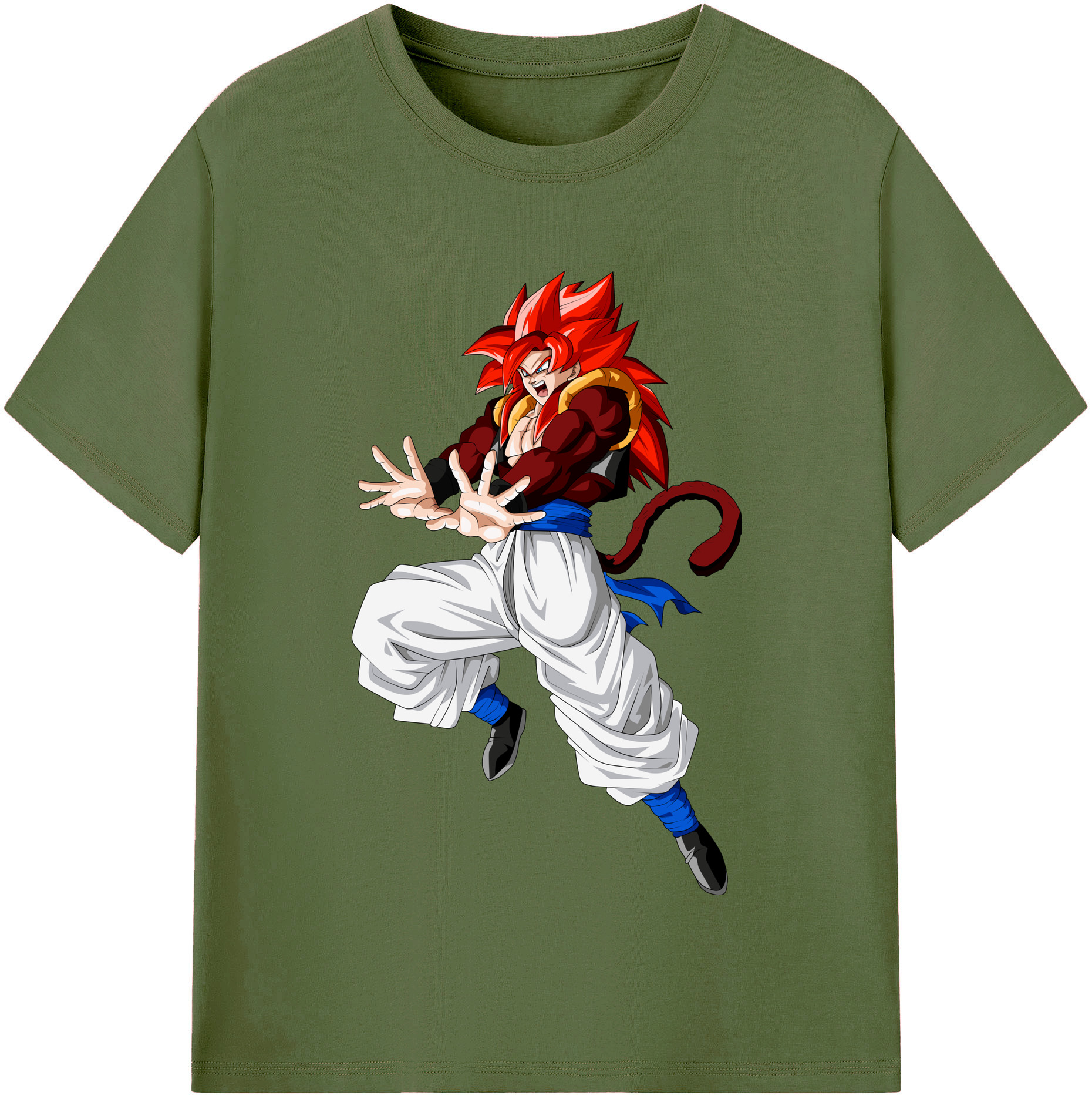 （画像用） ドラゴンボール 孫悟空（そん ごくう）Son Goku カカロット DRAGON BALL Kakarotto 綿100％半袖Tシャツ（フロントプリント）